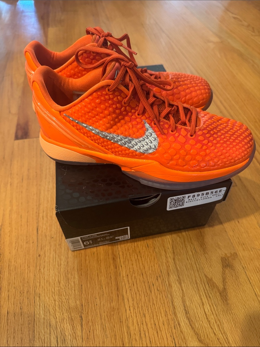 Nike Zoom Kobe 6 GS ‘total orange’